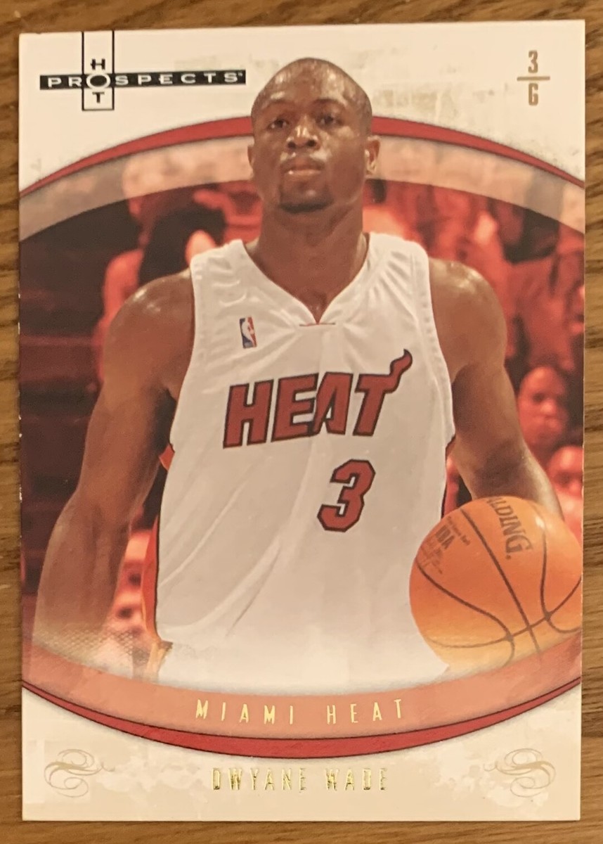 DWYANE WADE, 2007-2008 FLEER HOT PROSPECTS CARD, NBA LEGEND ! | eBay
