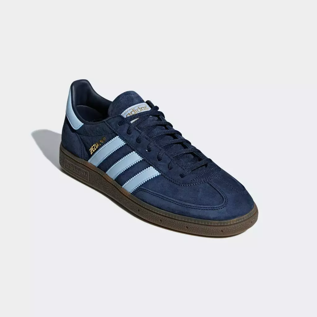 Trascendencia piano Paralizar Adidas Originals Handball Spezial Shoes Trainers Navy Blue Gum 100%  Authentic | eBay