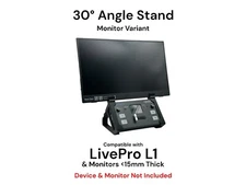 Combo Stand for FeelWorld LivePro L1 & Monitor Up To 15mm Thick - 4 Cold Shoes