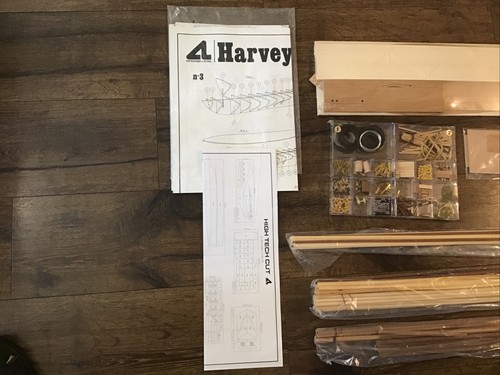 NIB Artesania Latina Harvey 1847 Baltimore Clipper Wood Model Kit 1:50 Spain - Picture 4 of 7
