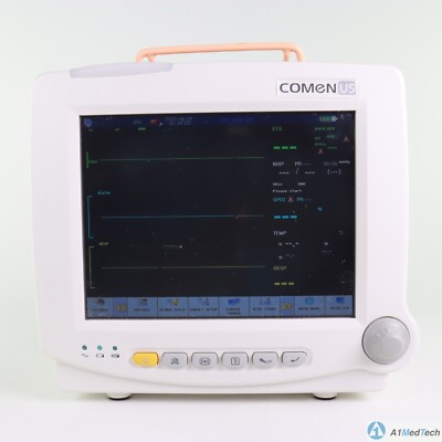 COMEN C60 Multi-parameter Patient Monitor - ECG, SpO2, Resp, NIBP, Temperature