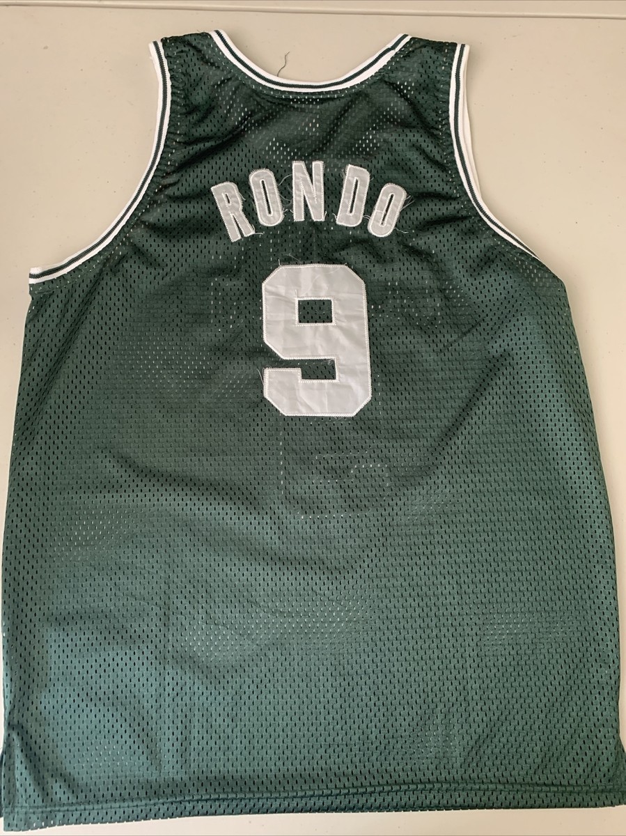 Mitchell and Ness Boston Celtics RAJON RONDO Jersey Sewn Mitchell and Ness Boston Celtics RAJON RONDO Jersey Sewn