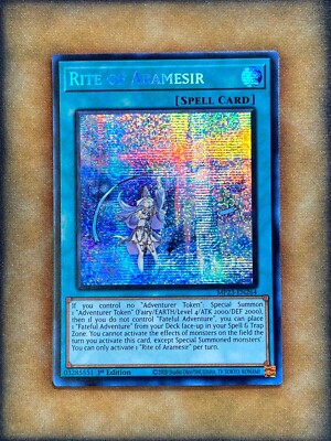 Yugioh Rite Of Aramesir MP23-EN264 Secret Rare 1st Ed NM | eBay