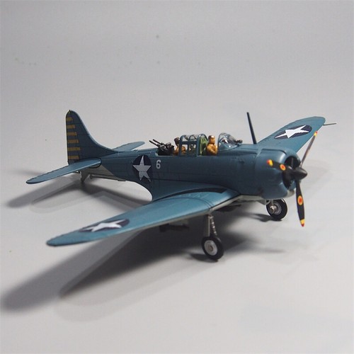 1:72 Alloy Diecast Military Model U.S.Navy Douglas SBD Dauntless Bomber Aircraft - Picture 12 of 19
