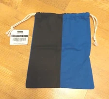 Play Platoon Cornhole Black & Blue Bag, Bag Only Drawstring Closure New