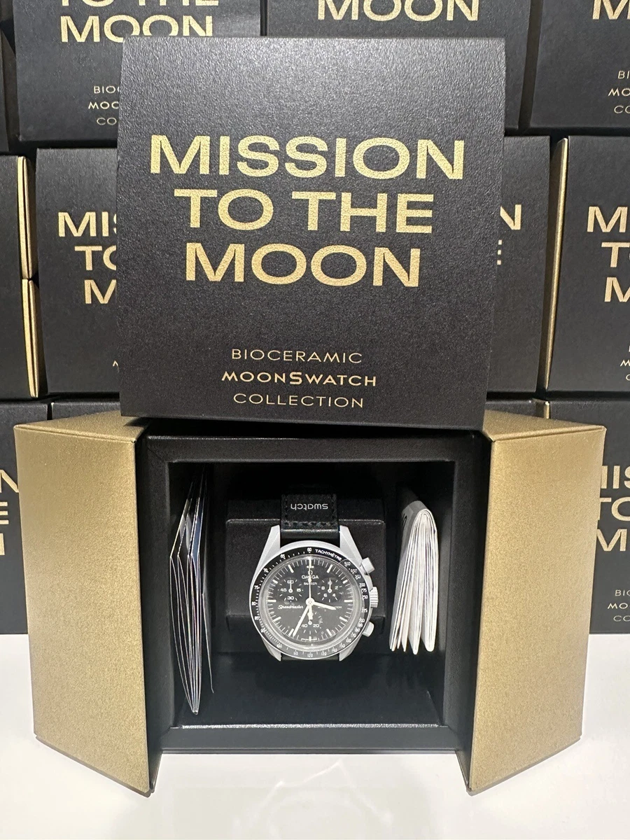 Omega X Swatch Moonswatch Mission To The Moon Moonshine Gold