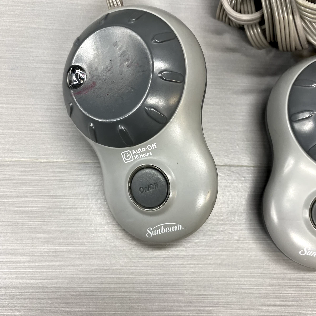 SUNBEAM Dual Control Electric Blanket Controller Style S85KQA 191333-1  4-PRONG | eBay