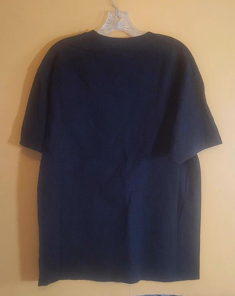 Camiseta AC DC Back In Black Grande Negra Plata 2005 Ropa Alstyle Envío Gratis Foto 3 de 4