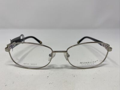 Mona Lisa Eyewear Japan M8725 C2 SOFT GRY/BLK 55-17-140 Eyeglasses