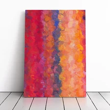 Gone To Heaven Abstract Canvas Wall Art Print Framed Picture Decor Dining Room