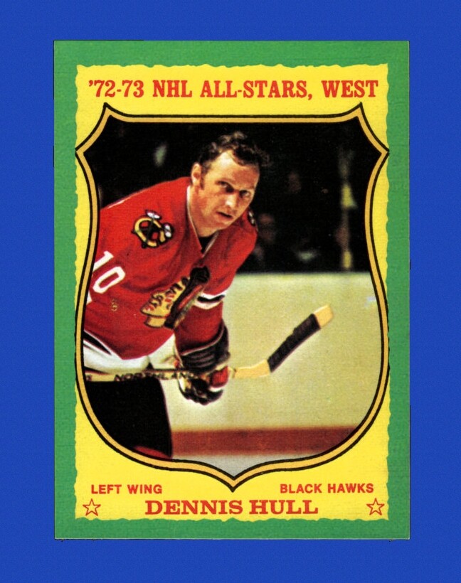 1973-74 O-Pee-Chee Set-Break #171 Dennis Hull NR-MINT *GMCARDS*