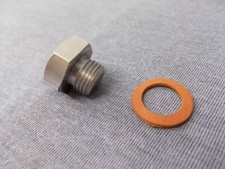 Triumph TR5/TR6 Spitfire Herald Stainless Steel Drain Plug & Washer