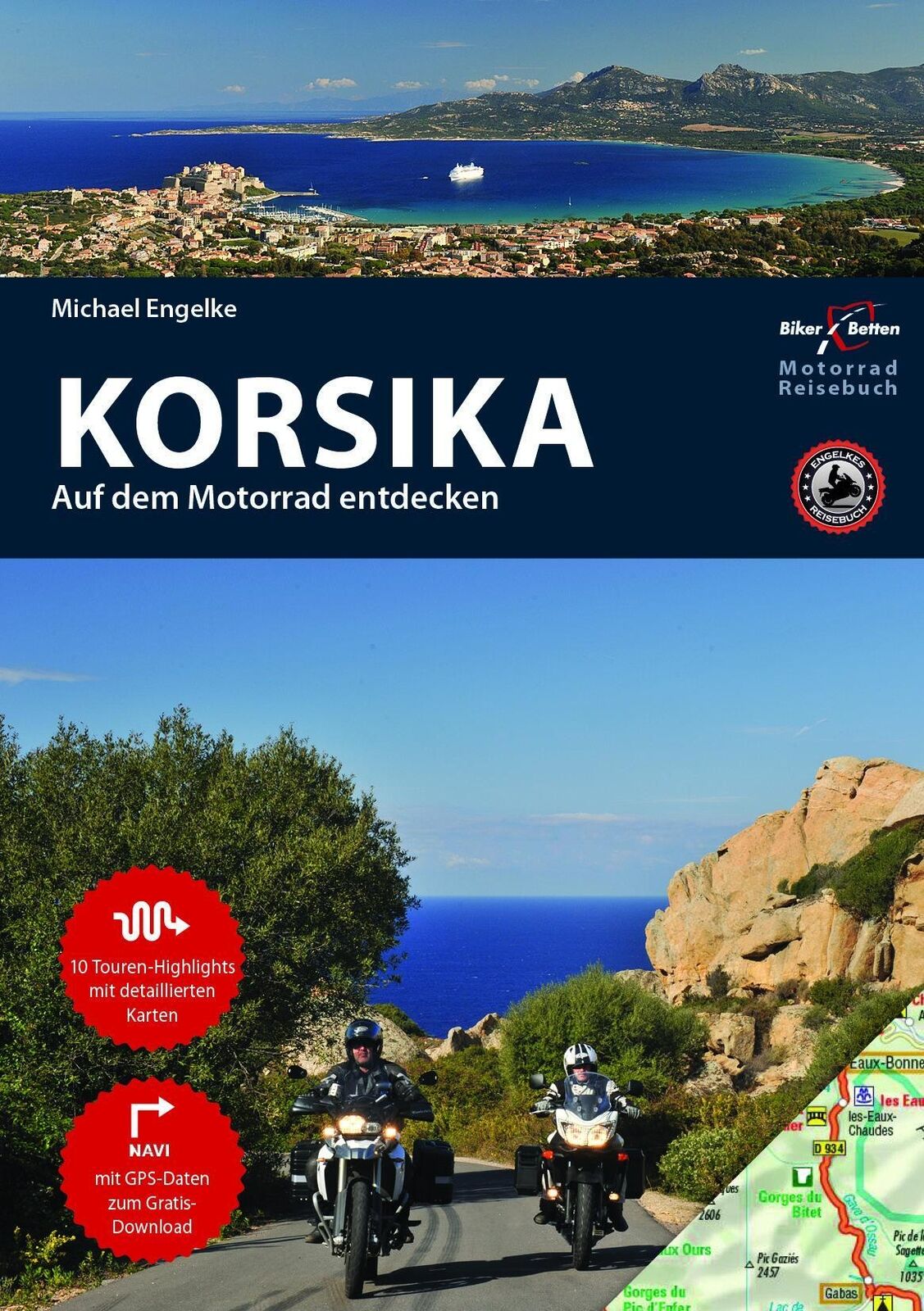 Thumbnail - Motorradreiseführer Korsika | Hans Michael Engelke | Taschenbuch | 192