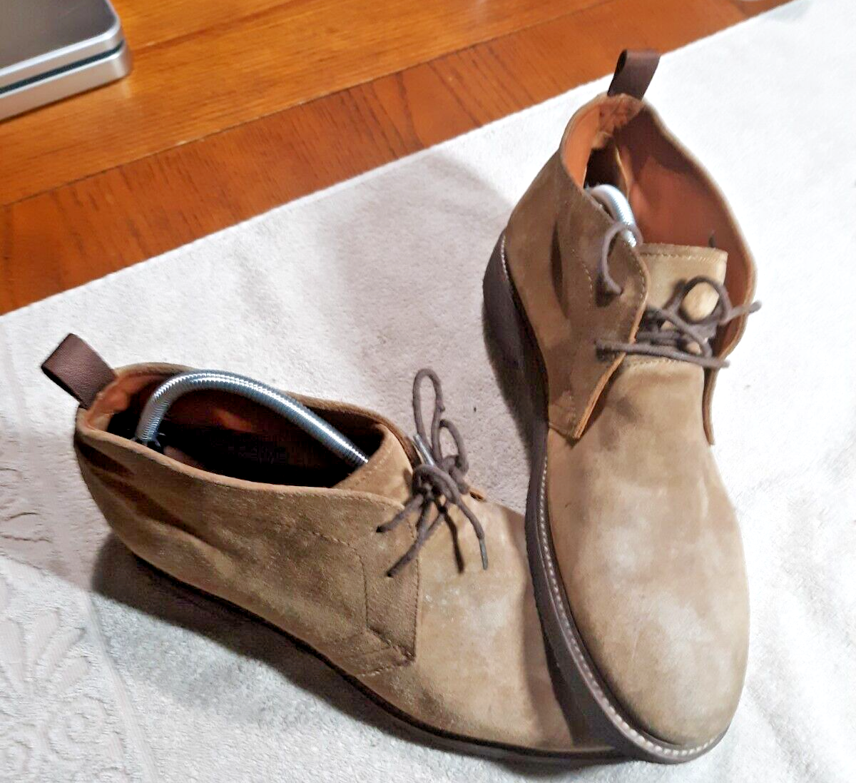 Banana Republic Ortholite Brown Suede Men