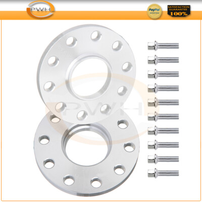 2Pcs 15mm Thick 5x130 Hubcentric Wheel Spacers For 2003-2022 Porsche