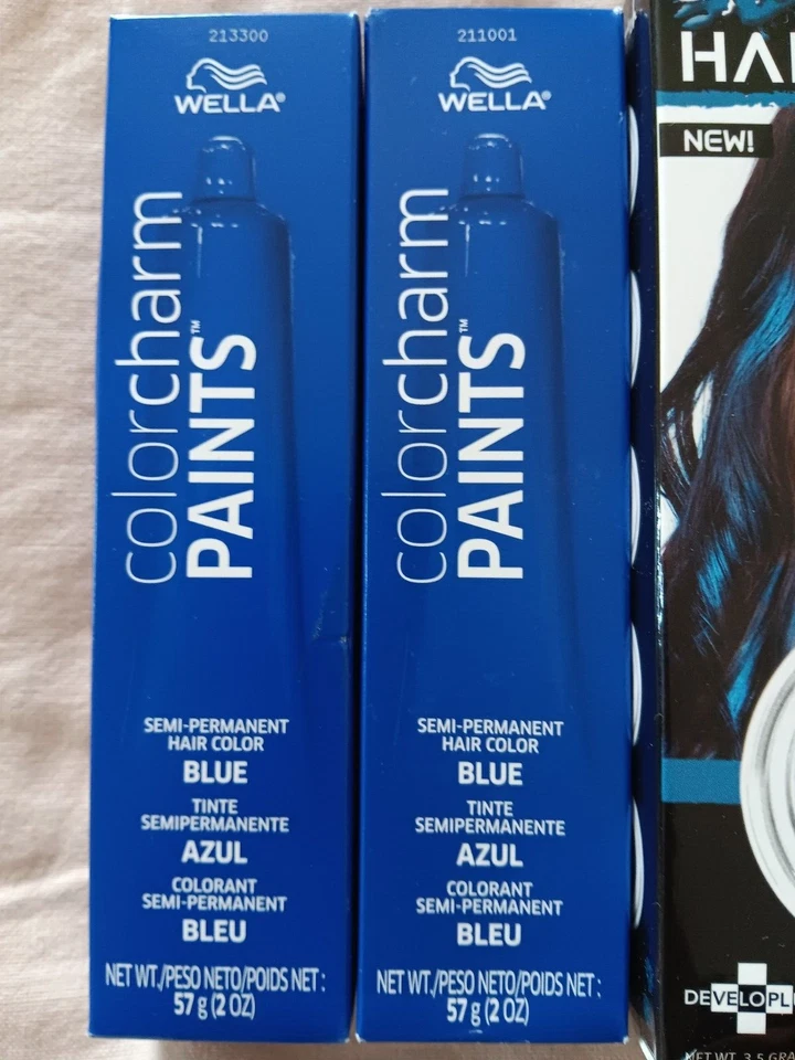 L'oreal Paris Colorista Splat Medianoche Plateado Azul Cabello Tiza Maquillaje Pintura Wella Foto 2 de 4