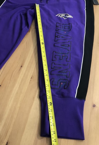 Baltimore Ravens NFL Women's New Era Purple Jogger Pants Size L - Picture 20 of 21