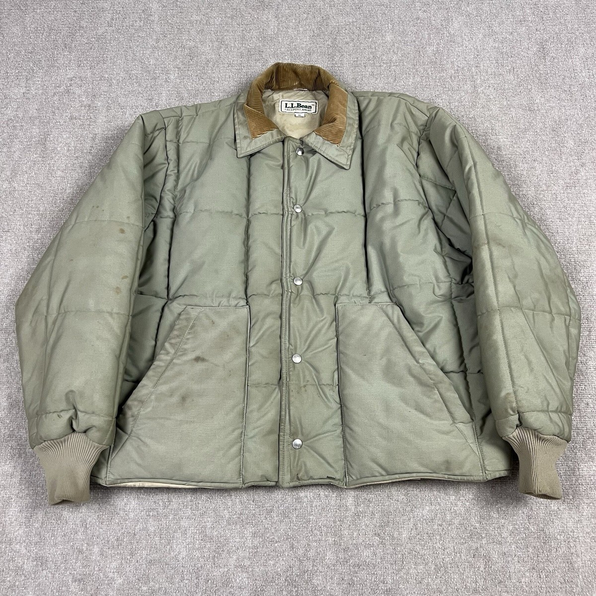 Vintage 80s LL Bean Goose Down Puffer Jacket Coat Mens XL Vintage 80s LL Bean Goose Down Puffer Jacket Coat Mens XL