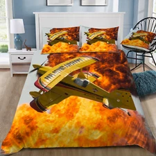 Paul Bennett Stunt Plane Airshow Doona / Duvet Cover and 2 Pillow Slips