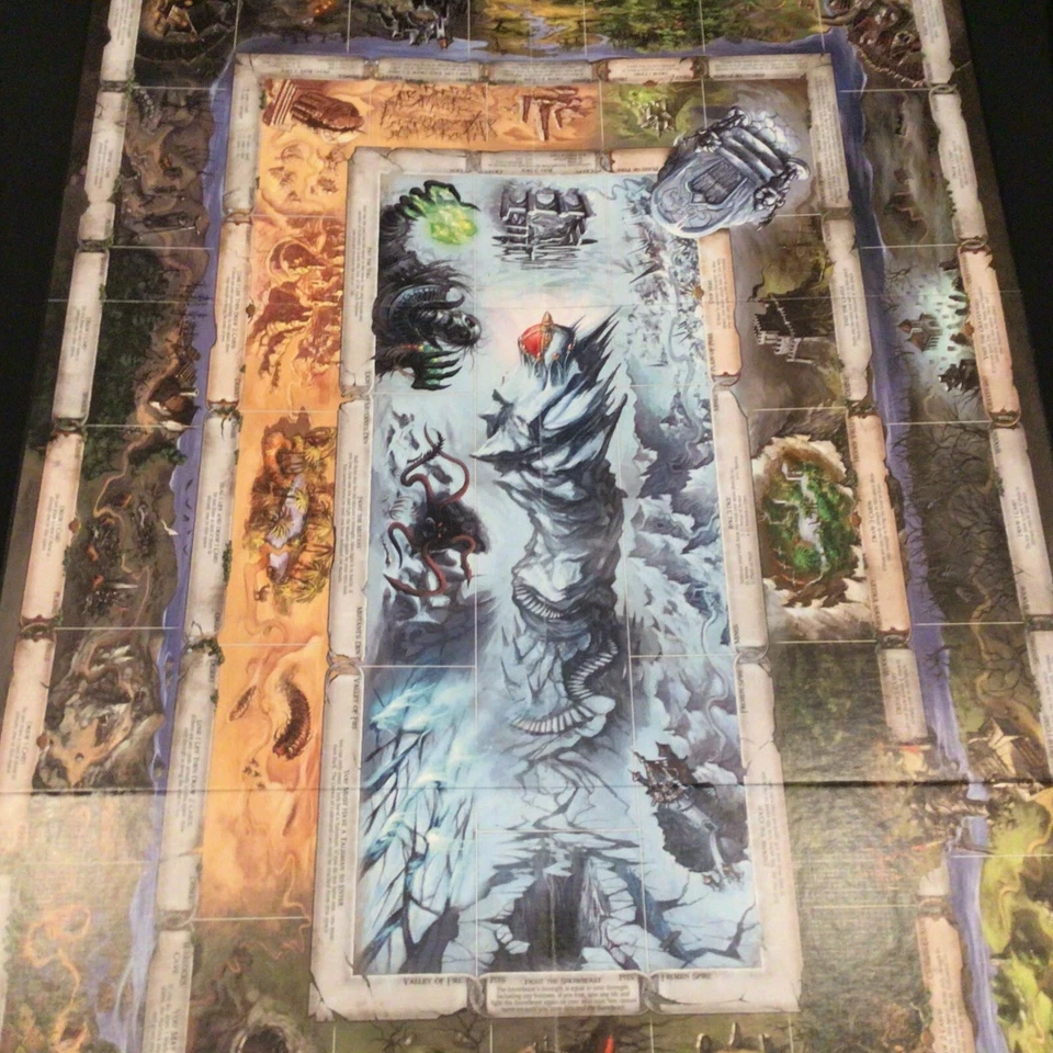 Talisman REVISED 4th THE CATACLYSM Expansion Replacement GAME BOARD ONLY - Image 4 of 4