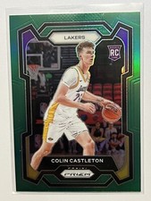 2023-24 Panini Prizm Colin Castleton rookie card #287 - Green Prizm. rookie card picture