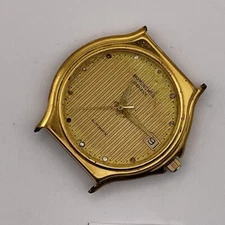 PROJECT TO FIX RAYMOND WEIL GOLD PLATE MENS MIDSIZE AUTOMATIC WIND WATCH 10422