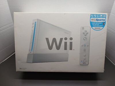 NINTENDO WII SPORTS CONSOLE OPEN BOX Wii SPORTS NEW SEALED | eBay