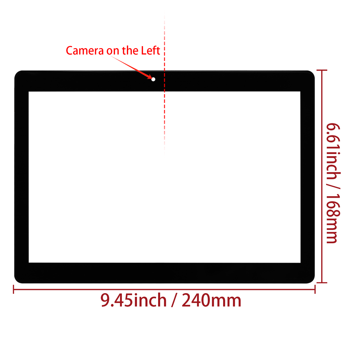Schermo LCD Di Ricambio Per Tablet Digiland DL1010Q - 10,1 Pollici
