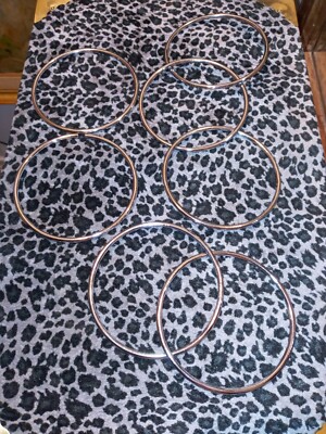 4'' Linking Rings (7 Rings) 1980s magician estate
