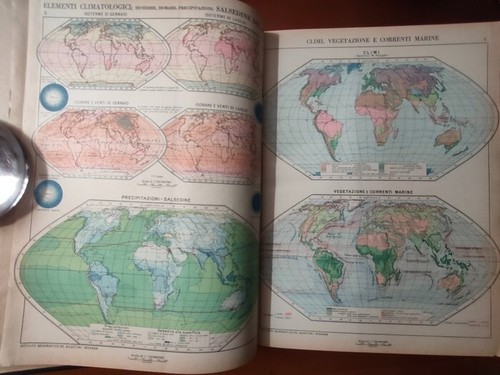 Luigi Visentin - Nuovo atlante geografico metodico - prima edizione 1940 - Imagen 6 de 21