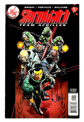 Stormwatch Team Achilles #1 Signed by Whilce Portacio Image Comics