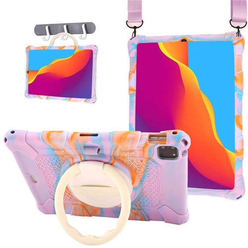 For iPad Air 10.9" 2022 Pro 11" Shockproof Silicone Case Kids Strap Stand Cover - Picture 13 of 64
