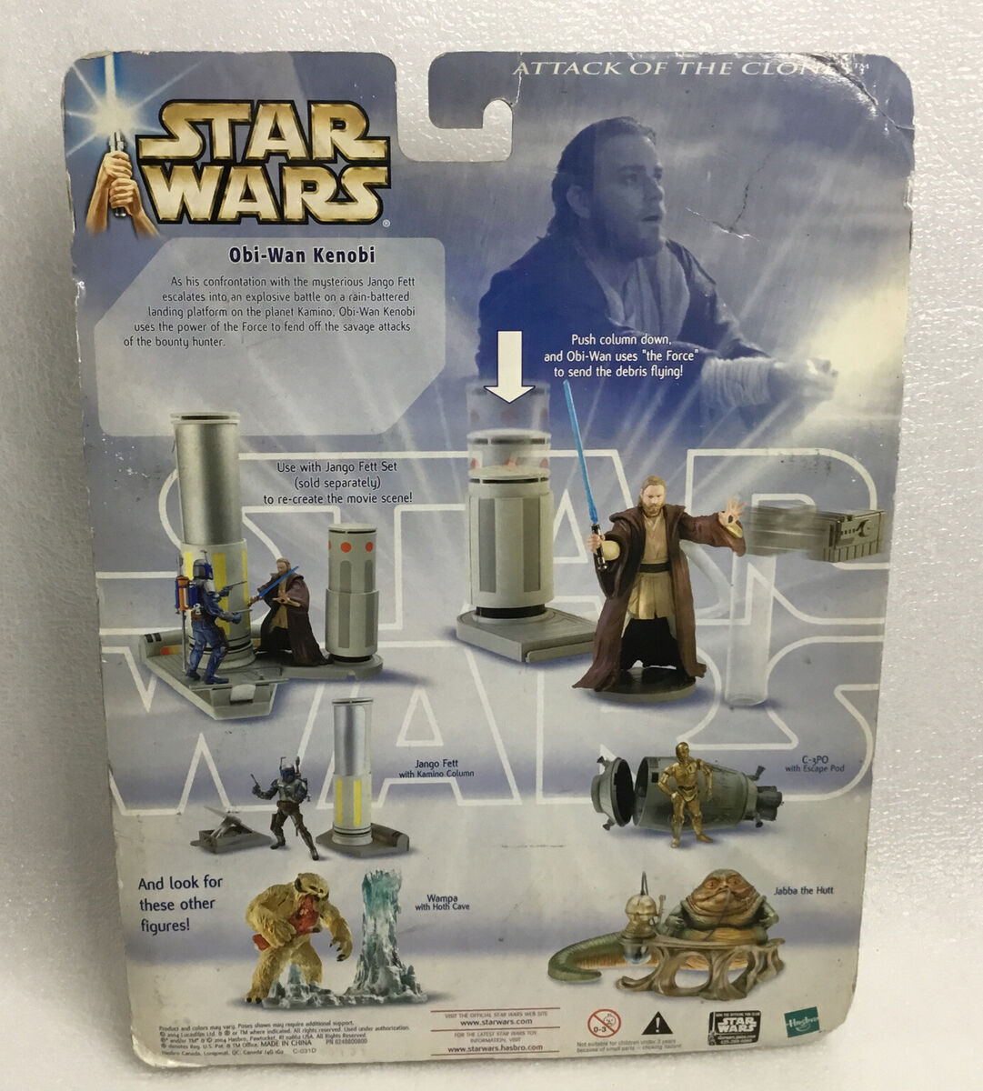Hasbro Star Wars Attack of the Clones Kamino Confrontation Hasbro Star Wars Attack of the Clones Kamino Confrontation