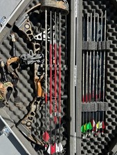 Left Hand Mathews LX SoloCam, Camo, Compound Bow  ATA 25-30" Draw 40-70 lb