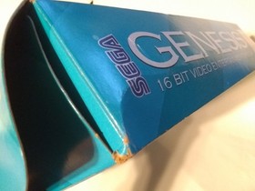 Sega Genesis 3 Core System With Aftermarket Controller Instead Of OEM Controller