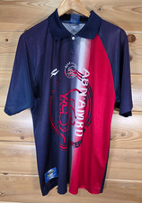 VTG Ajax Amsterdam FC Soccer Jersey Men XL Olympus Distress READ