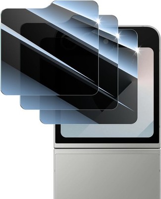 3PCS Privacy Screen Protector & Anti-Spy Tempered Glass for Samsung Galaxy Z Fli