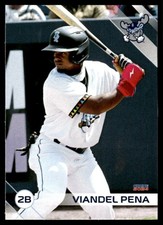 2024 Viandel Pena Choice Minor League Rookie RC Wilmington Blue Rocks