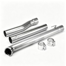 4 Exhaust Pipe For 2019-2025 Dodge Ram 2500 3500 Cummins 6.7l Turbo Diesel