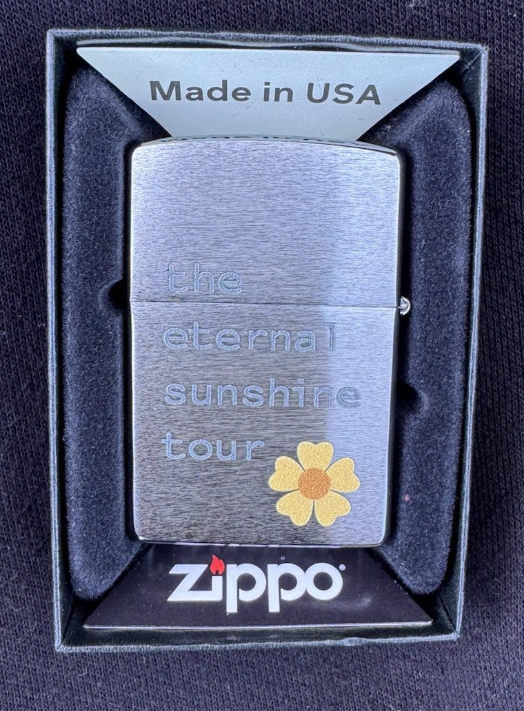Ariana Grande Zippo Lighter New-Eternal Sunshine Tour 2026-Not A