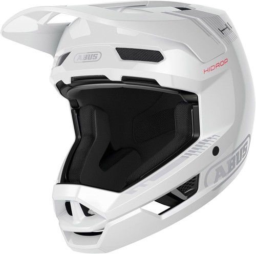 ABUS HiDrop Downhill Trail Full-face Helmet Shiny White XL 61-62cm (No visor) - Picture 4 of 6