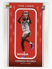 Dominique Malonga 2025 Panini Instant WNBA IN HAND THE LOGO Storm #28 RC