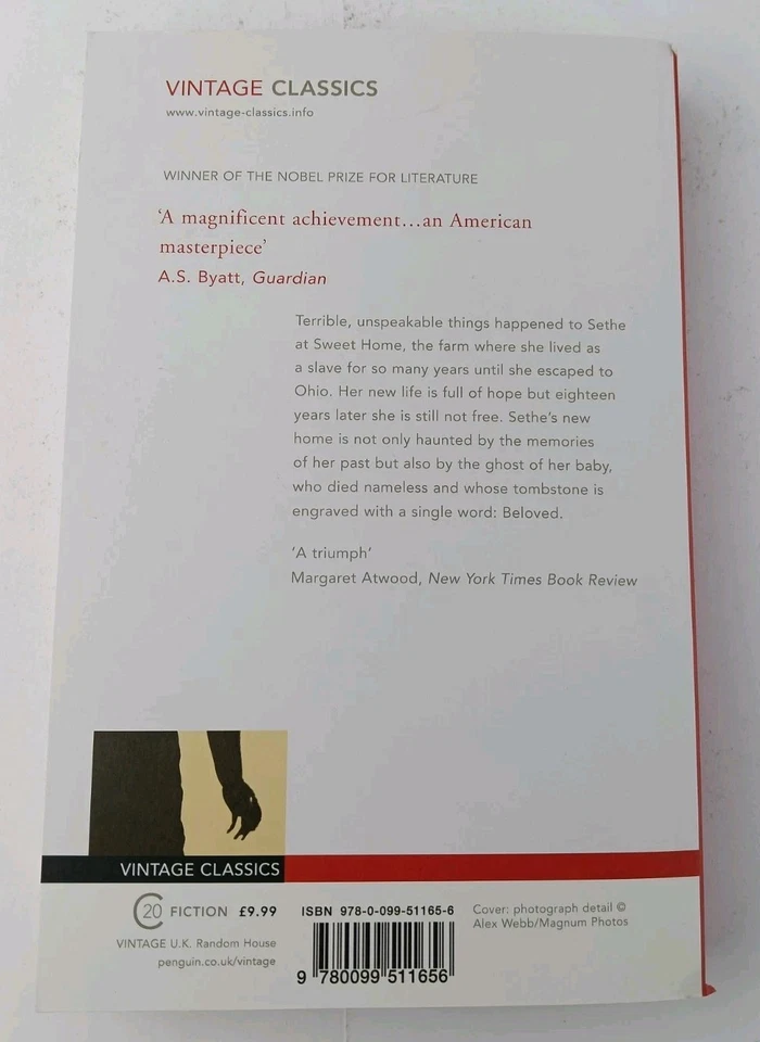 Beloved by Toni Morrison (Vintage Classics Paperback 2007) - image 4 of 4