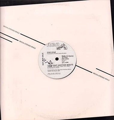 Five Star - Can't Wait Another Minute - Used Vinyl Record 12 - H5z