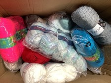 Knitting & Crochet Wool/Yarn Bundle - Total 5kg Odd Selection Mixed Job Lot-a15