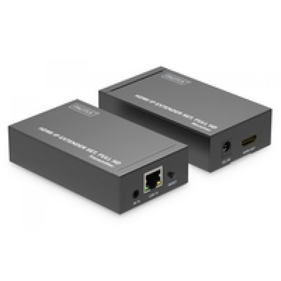 DIGITUS HDMI IP Extender Set Full HD 120m/1080p/1.65Gbps Kabel-/Adapterset