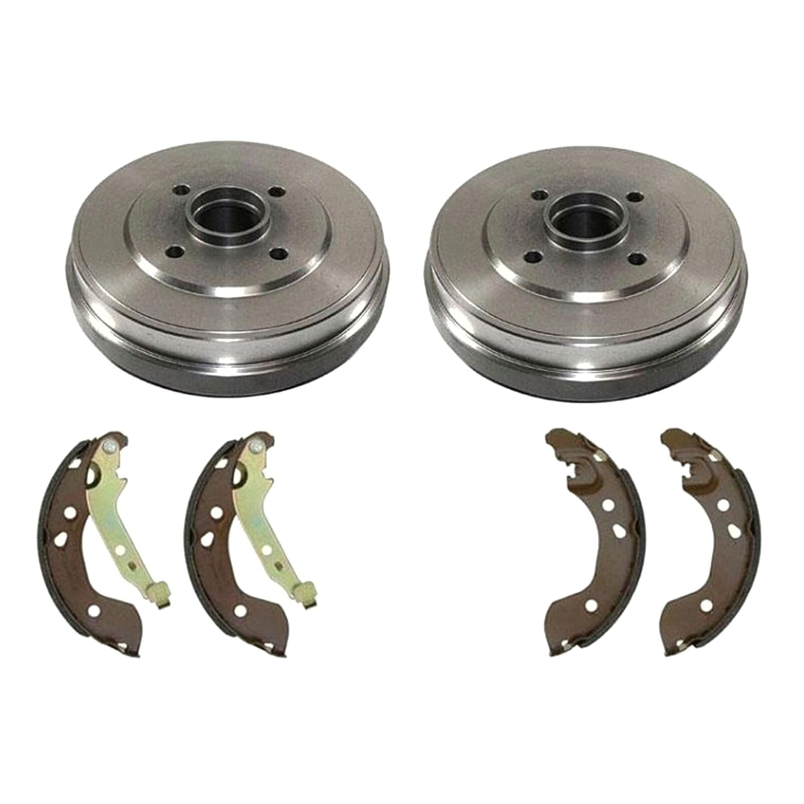Brake Drums Shoes and Springs Steel Rear Left Right for Versa Note 2014 2015