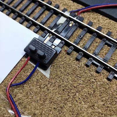 1:87 HO Scale Model Railway Train Track Electric Wire Rail Power Connector DIY