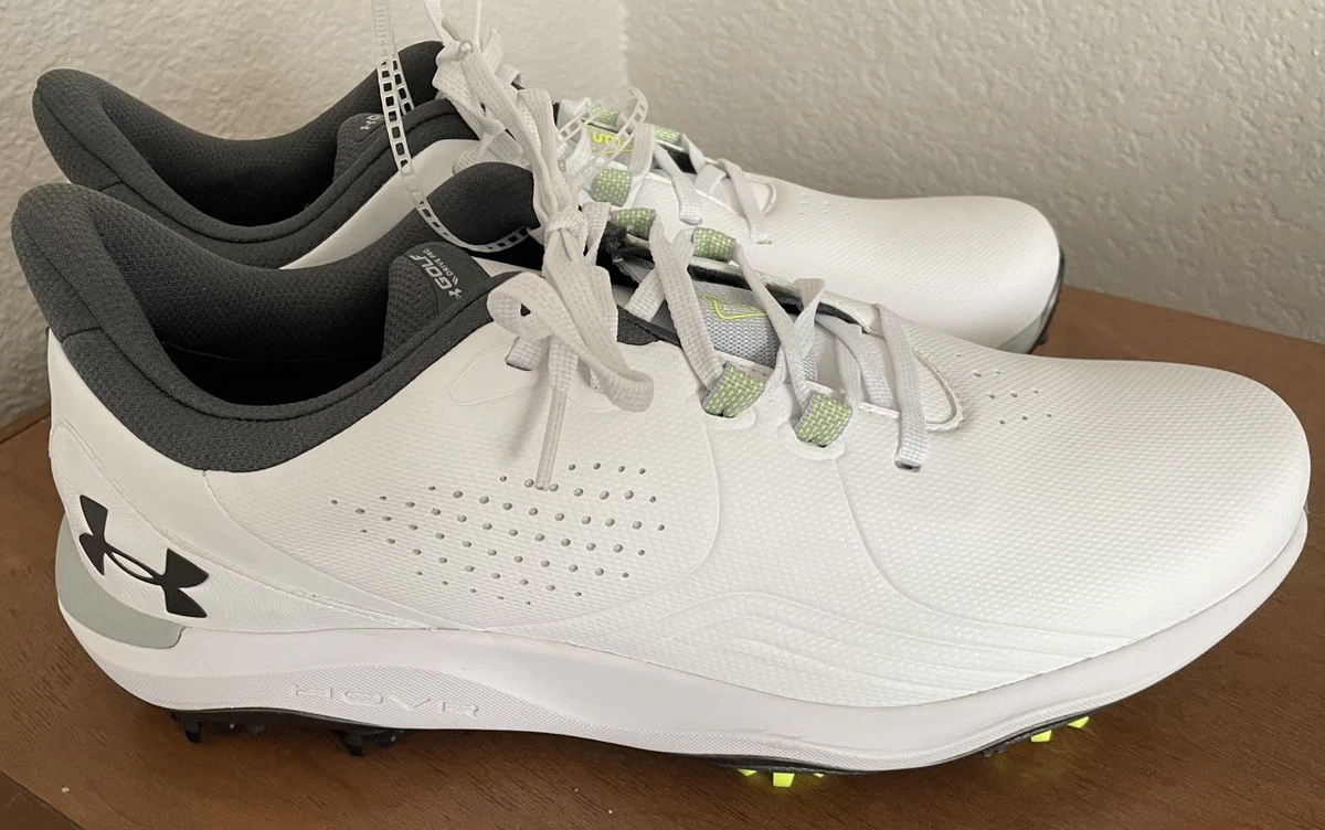 Under Armour HOVR Phantom Fore BOA Men\'s 10.5 White Golf Shoes 3028238-100 NEW Under Armour Rubber White Golf Shoes for Men for sale | eBay main image 3
