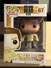 Funko Pop Rick Grimes Prison Yard #67 AMC The Walking Dead Figure Vaulted